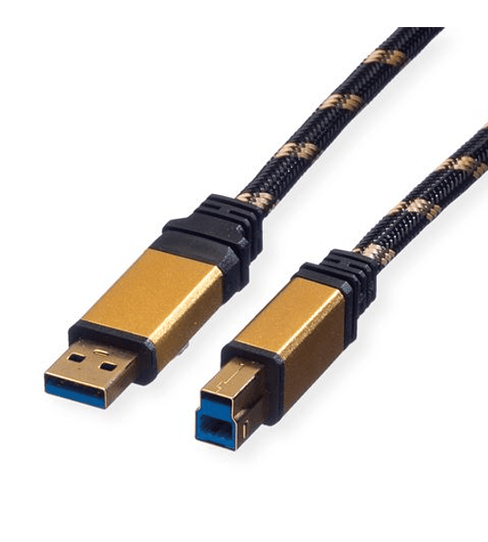 ROLINE GOLD USB3.2 Gen1 Cabo, A - B