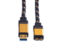 ROLINE GOLD USB3.2 Gen1 Cabo, A - Micro B
