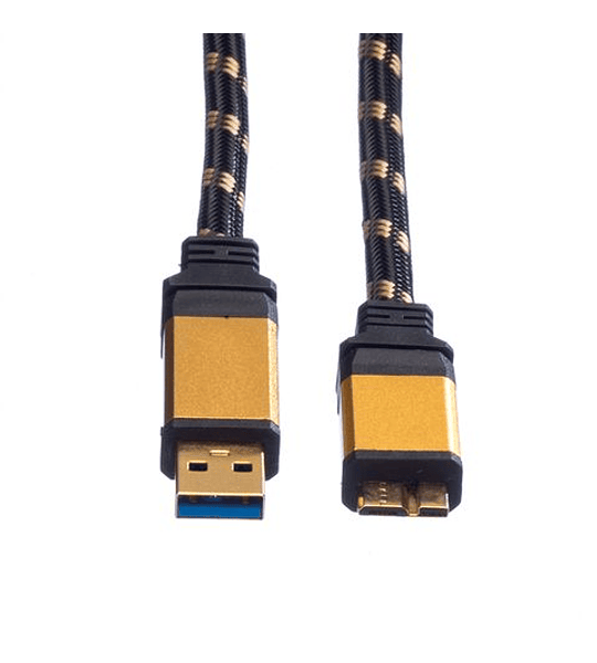 ROLINE GOLD USB3.2 Gen1 Cabo, A - Micro B