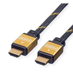 ROLINE GOLD HDMI High Speed Cabo + Ethernet