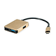 ROLINE GOLD USBC Dock, 4K HDMI, 2x USB3 A, 1x PD