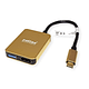 ROLINE GOLD USBC Dock, 4K HDMI, 2x USB3 A, 1x PD