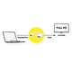 VALUE Adaptador DP - VGA, M/F, high performance