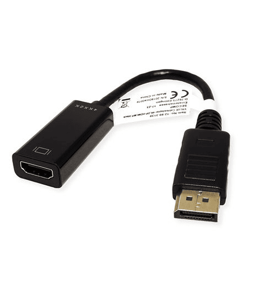 VALUE Adaptador DP - HDMI, M/F, v1.2