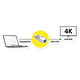 VALUE Adapter DP, DP - MiniDP, v1.2, M/F, 4K60