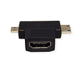 VALUE HDMI T - Adapter, HDMI - HDMI Mini + HDMI Micro