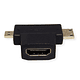 VALUE HDMI T - Adapter, HDMI - HDMI Mini + HDMI Micro