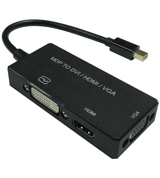 VALUE MiniDP - DVI / DP/ HDMI Adapter, MiniDP M - DVI/DP/HDMI F, v1.2