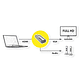 ROLINE Adapter HDMI - VGA, M/F, Audio