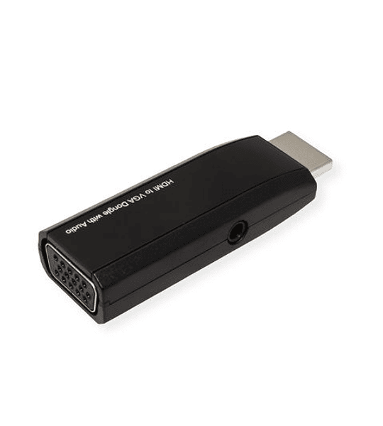 ROLINE Adapter HDMI - VGA, M/F, Audio