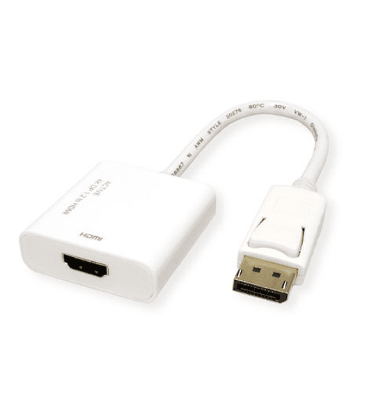 ROLINE Adaptador DP - HDMI, M/F, v1.2, Active