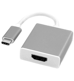 ROLINE Adaptador USB3.2 Gen2 C - HDMI, M/F, Alu