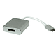 ROLINE Adaptador USB3.2 Gen2 C - DP, M/F, Alu