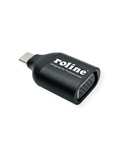 ROLINE USBType C - VGA Adapter, M/F, Full HD