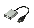 VALUE Adaptador, HDMI - VGA, M/F, Audio (Stereo) 