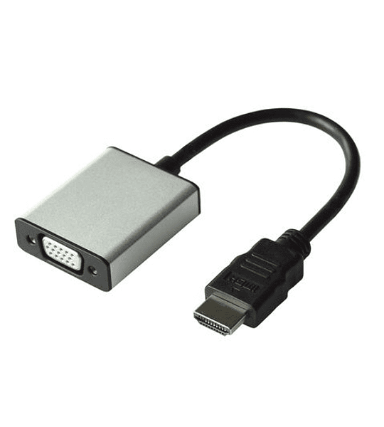 VALUE Adaptador, HDMI - VGA, M/F, Audio (Stereo) 