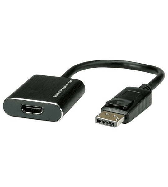 ROLINE Adapter DisplayPort - HDMI, 4K@60Hz, DP v1.4, M/F