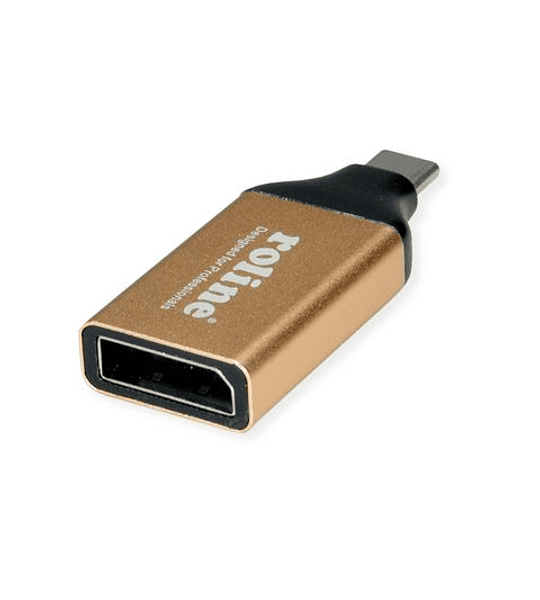 ROLINE GOLD USBType C - DisplayPort Adp., M/F, 4k@60Hz