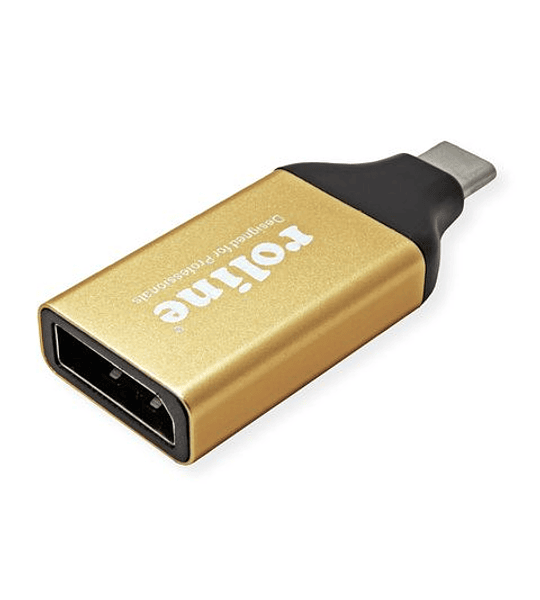 ROLINE GOLD USBType C - DisplayPort Adp., M/F, 4k@60Hz
