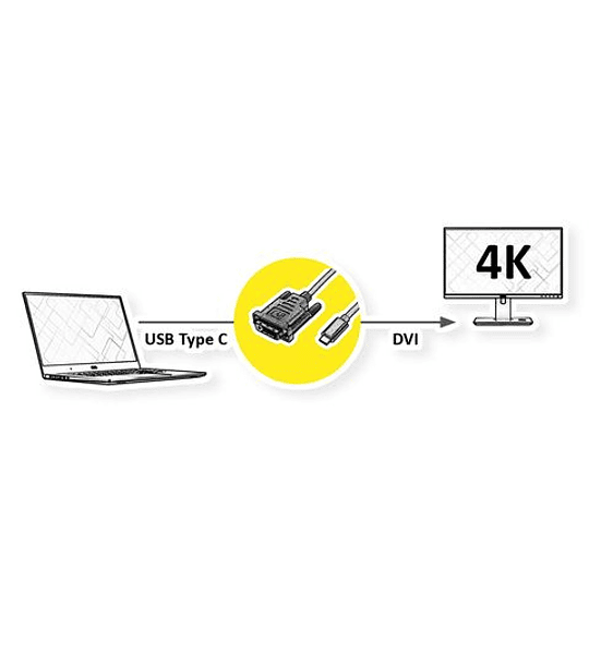 VALUE Type C - DVI Cabo