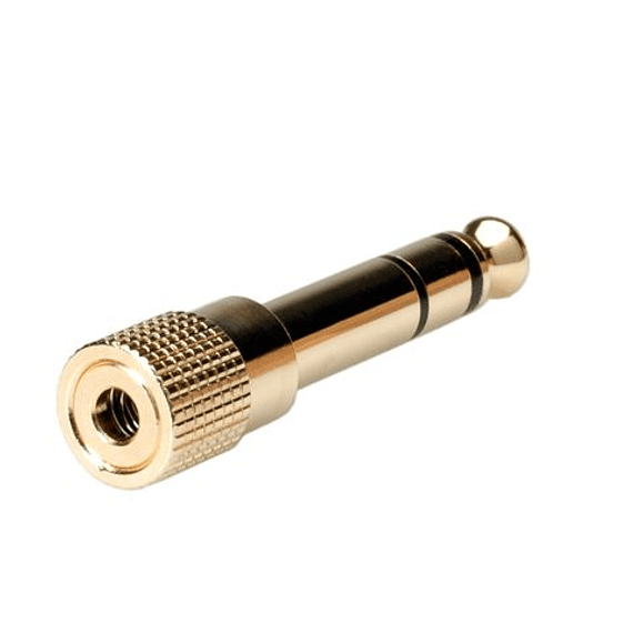 ROLINE GOLD Stereo Adapter 6.35 mm Male - 3.5mm Female