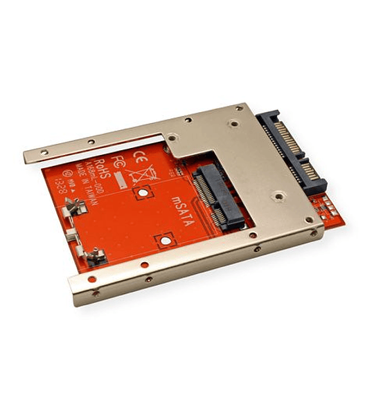 ROLINE Adapter, mSATA SSD para 2.5 SATA 22-Pin