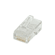 ROLINE Cat.5e/Class D Modular Plug, 8p8c, UTP, for Stranded Wire, 10 pcs.
