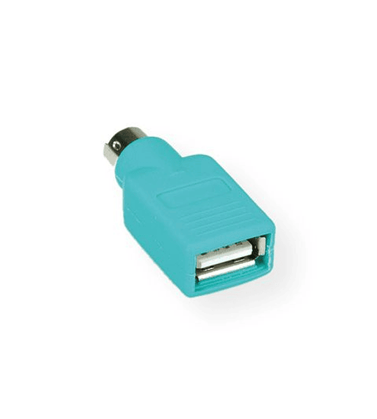 VALUE PS/2 para USBAdapter, Mouse, green
