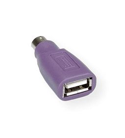 VALUE PS/2 para USBAdapter, Keyboard, purple
