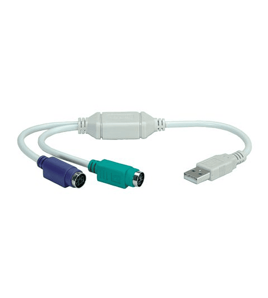 VALUE USBto 2x PS/2 Adapter Cabo