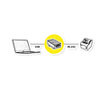 ROLINE USB2.0 para RS232 Adapter, for DIN Rail, 1 Port