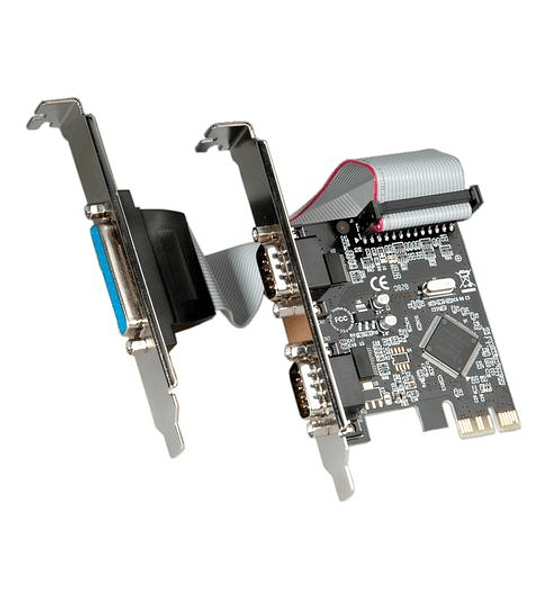 VALUE PCI - Express Adapter, 2x Serial RS232 D - Sub 9 + 1x Parallel EPP/ECP Ports