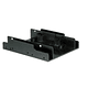 HDD Mounting Adapter Type 3.5 for 2x Type 2.5 HDDs, black