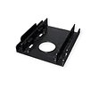 HDD Mounting Adapter Type 3.5 for 2x Type 2.5 HDDs, black