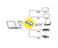 VALUE USB3.2 Gen1 Mini DP Docking Station