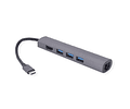 VALUE Dockingstation C, 1x 4K HDMI, 3x USB3.2 Gen1, 1x Gigabit Ethernet