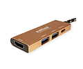 ROLINE GOLD USB3.2 Gen1 Type C Dock, HDMI, 2xUSB, 1xC