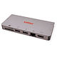 ROLINE Dockingstation C, 1x 4K HDMI, 1x VGA, 2x USB3.2 Gen1, 1x SD/MicroSD, 1x C PD (Power Delivery), 1x Gigabit Ethernet