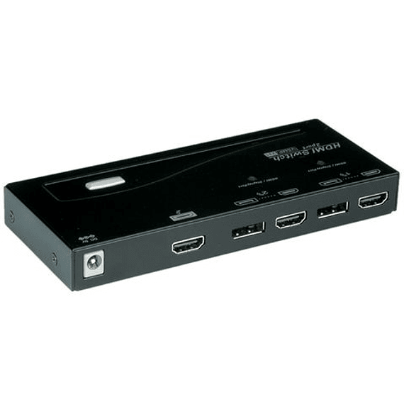 ROLINE HDMI/DisplayPort Switch, 2-way