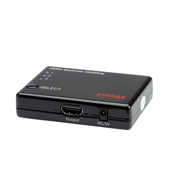 ROLINE 4K HDMI Switch, 3-way