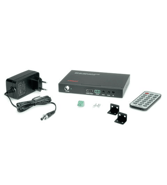 ROLINE HDMI 4x1 QUAD Multi - Viewer with Seamless Switch