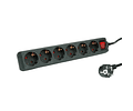 ROLINE Power Strip, 6x, with Switch