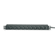 ROLINE 19" PDU for Cabinets, 9x socket, 45°, 16A, UTE Version