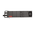 ROLINE 19" PDU for Cabinets, 8x IEC320 C13 - C14 M, 10A fused