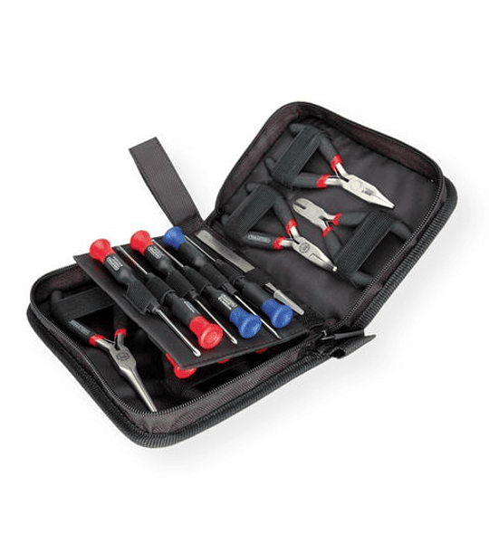 Precision Pliers + Screwdriver Set, 19-Piece