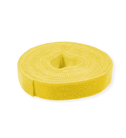 VALUE Strap Cabo Tie Roll, L: 25m / W:10mm, yellow