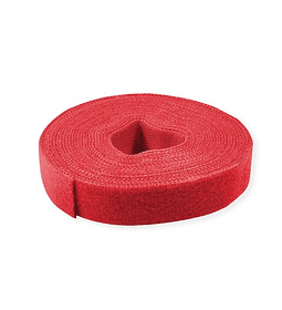 VALUE Strap Cabo Tie Roll, L: 25m / W:10mm, red