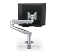 ROLINE Monitor Stand Pneumatic, Desk Clamp, Pivot, 2 Joints