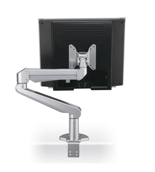 ROLINE Monitor Stand Pneumatic, Desk Clamp, Pivot, 2 Joints