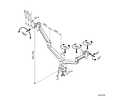 ROLINE Dual Monitor Stand Pneumatic, Desk Clamp, Pivot, 2 Joints